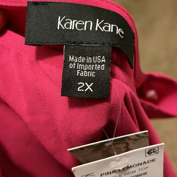 NWT Karen Kane Top, 2X - Picture 5 of 5